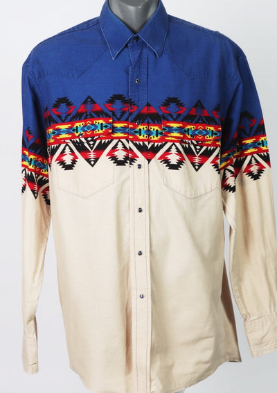 Wrangler Vintage Western Shirt, Navajo-Style