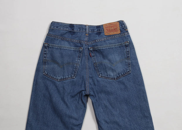 W30' Levi's Vintage Straight Leg Jeans, Sz 12 Aus, Dark Wash