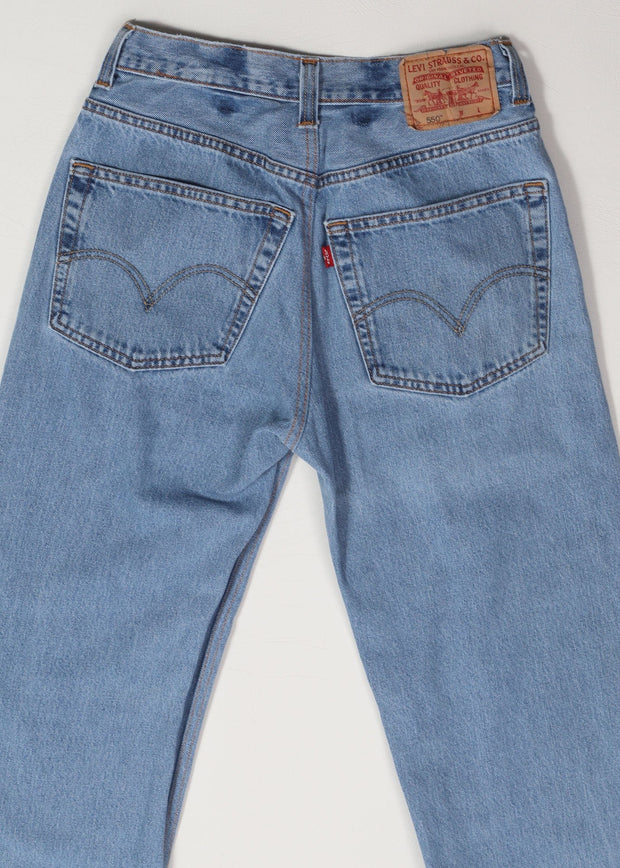 W34', Levi's Vintage Straight Leg Jeans, Sz 16 Aus