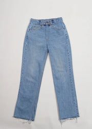 W26', Levi's Pale Wash Vintage Straight Leg Jeans, Sz 8 Aus