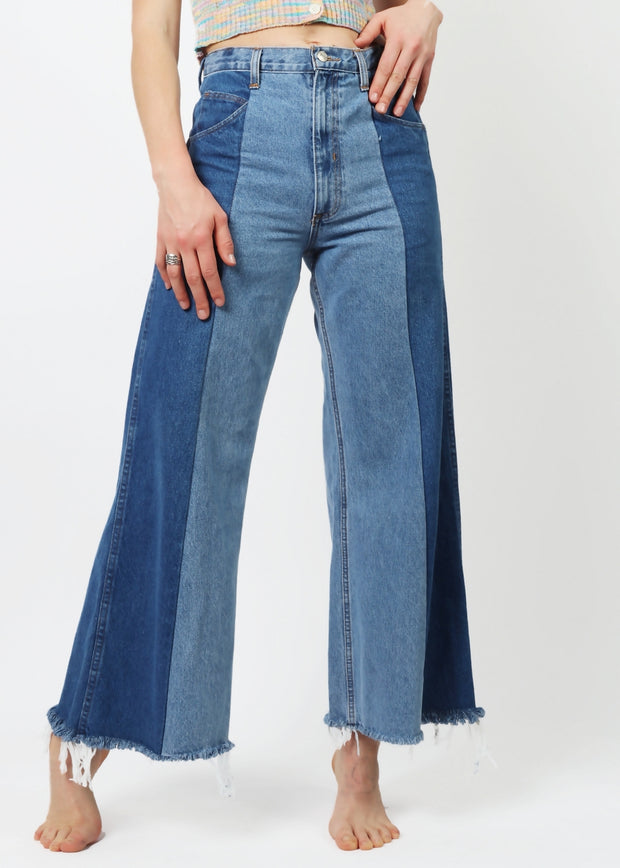 Vintage Levi's High Waist Flare Jeans, 32' Aus 14