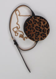 Belt/Shoulder Leopard Bag