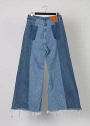 2 Tone Levis High Waist Flare Jeans