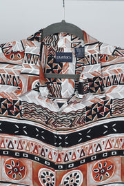 Batik Tribal Hawaiian Vintage Shirt