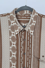 60's Style Geometric Vintage Shirt