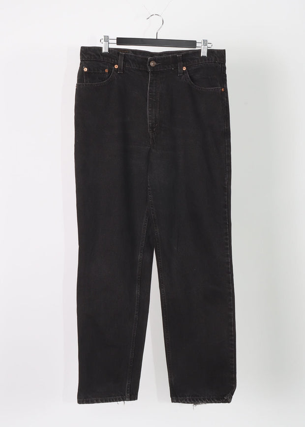 Black Vintage Levi's Boyfriend Jeans