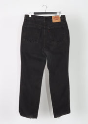 Black Vintage Levi's Boyfriend Jeans