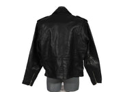 XElement Vintage Leather Motorcycle Jacket/Size XL