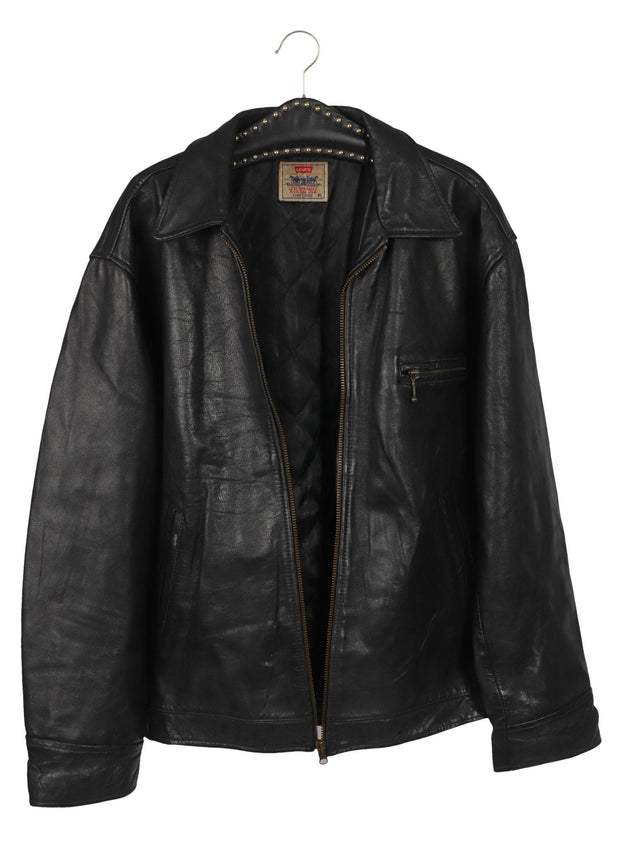 Levi's Leather Jacket/Size XL