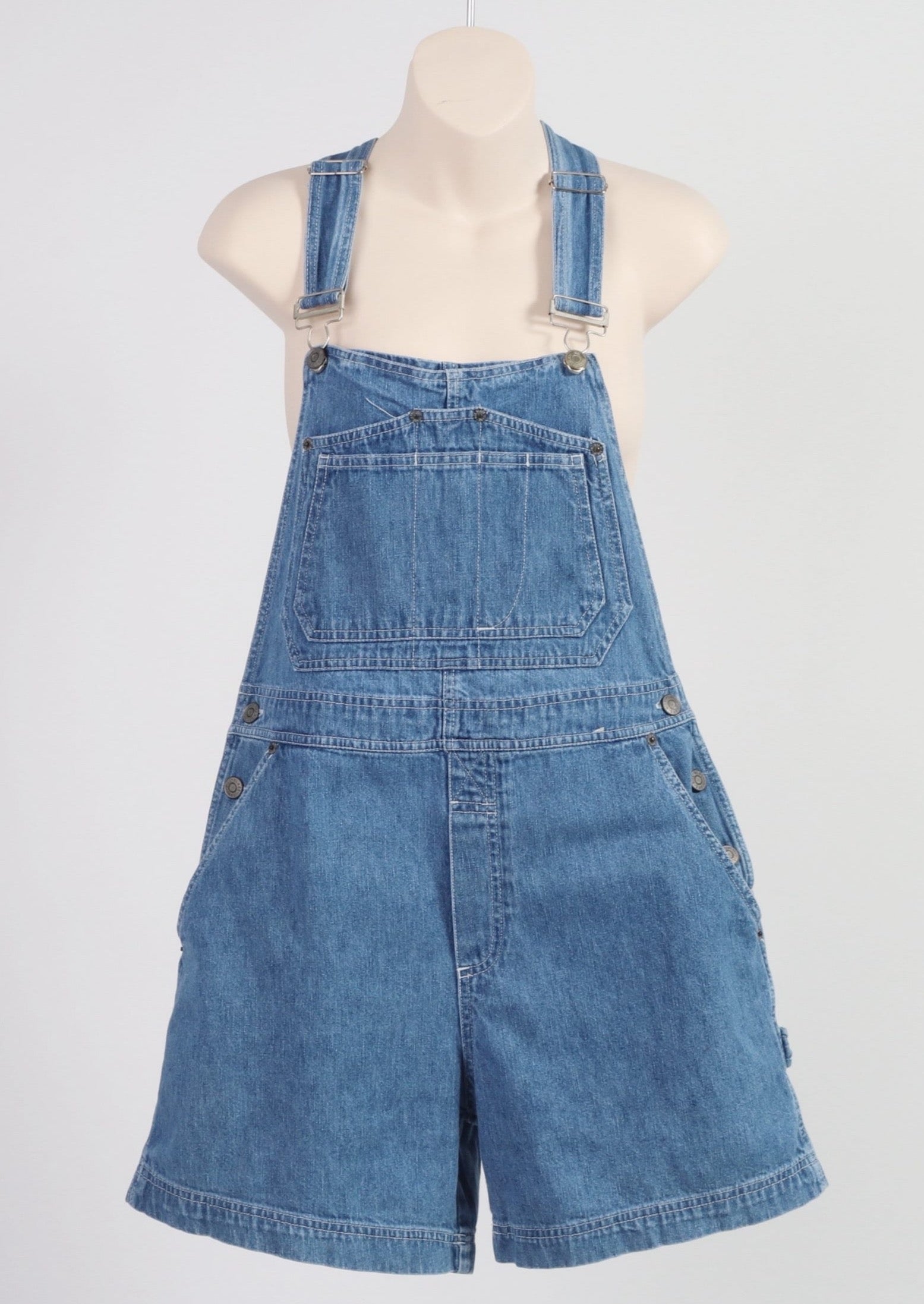 Size M, Bill Blass Short Vintage Denim Overall/Dungarees, Shortalls – Cult  Bravery